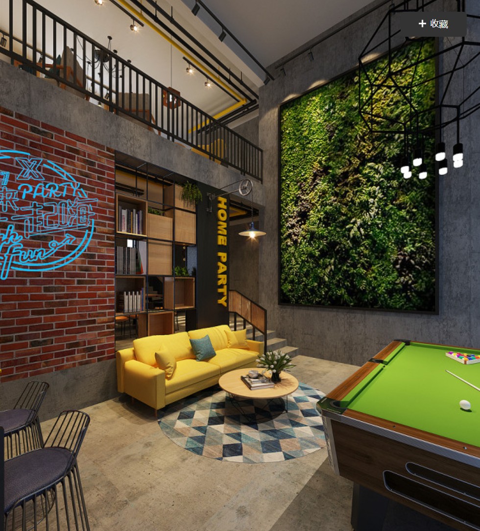 桌游馆布置,桌游馆墙面设计