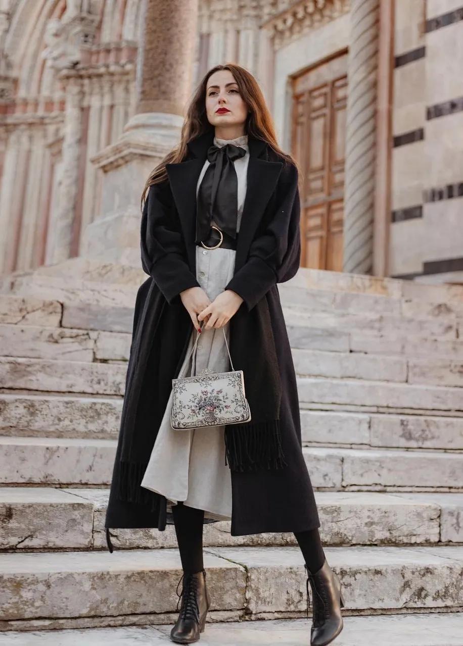 冬季大衣内搭怎么搭配,冬季大衣内搭