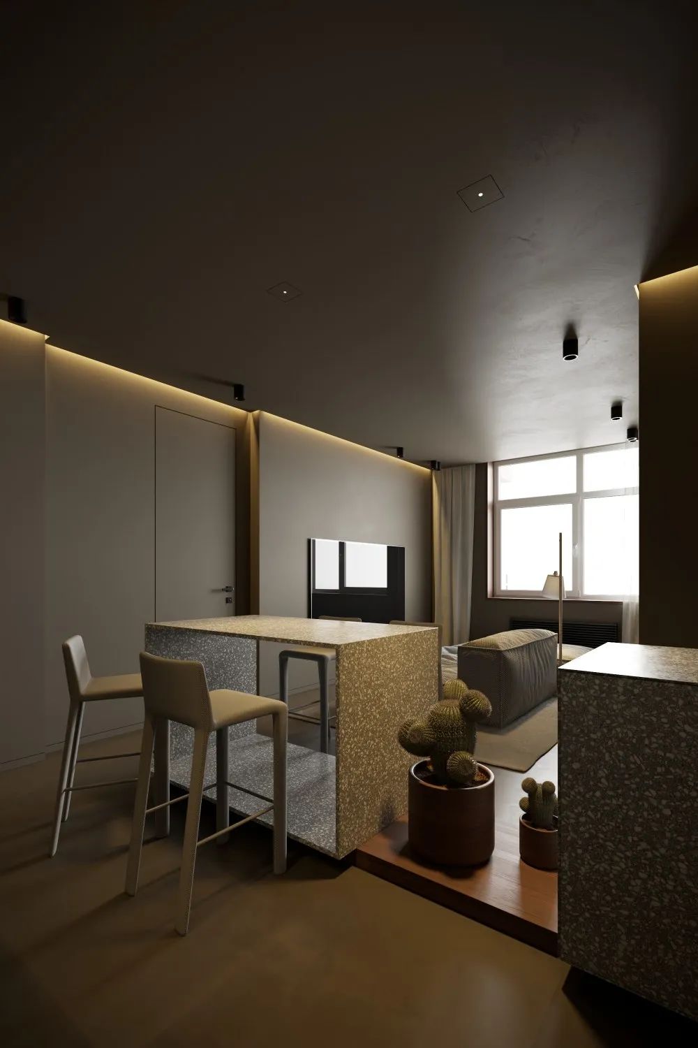 大平层设计，极简的新境界