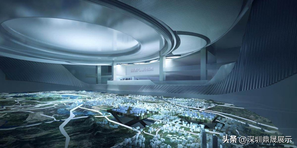 房地产展厅设计布置方案,服务好质量好的房地产展厅设计