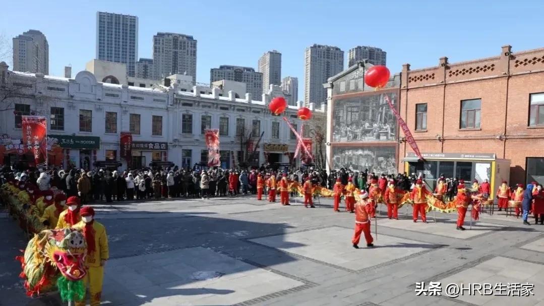 哈尔滨中华巴洛克美食节,哈尔滨西城红场冰雪美食节