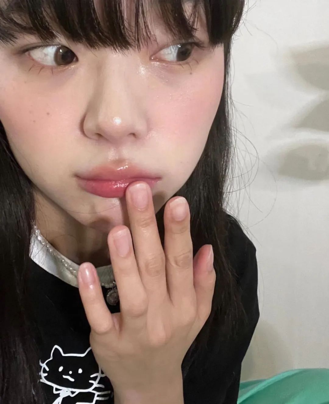 低饱和度嫩粉口红,粉粉嫩嫩的口红学生