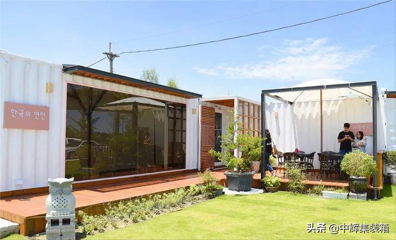 集装箱咖啡厅|糖分超标！夫妇合创韩系梦幻粉嫩货柜屋