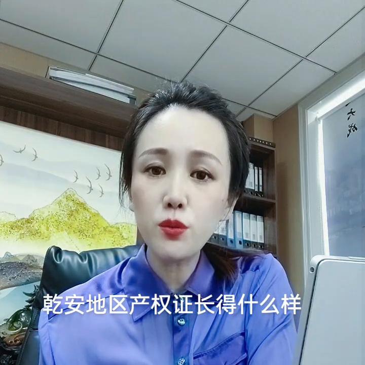 乾安地区产权证的样子，选择的时候要严格核查好，希望一个...