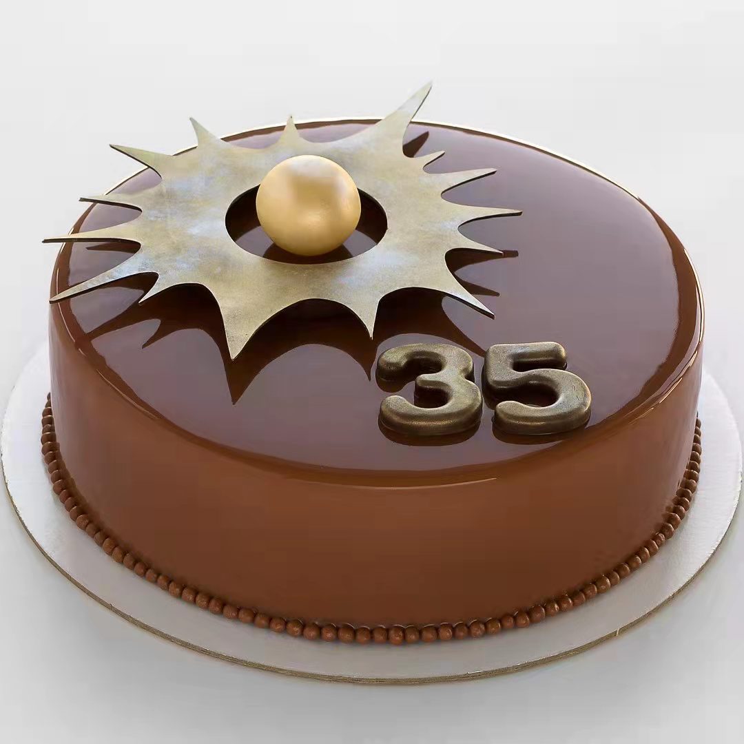 价值2000元的完美镜面蛋糕有多美？顶级镜面蛋糕设计欣赏