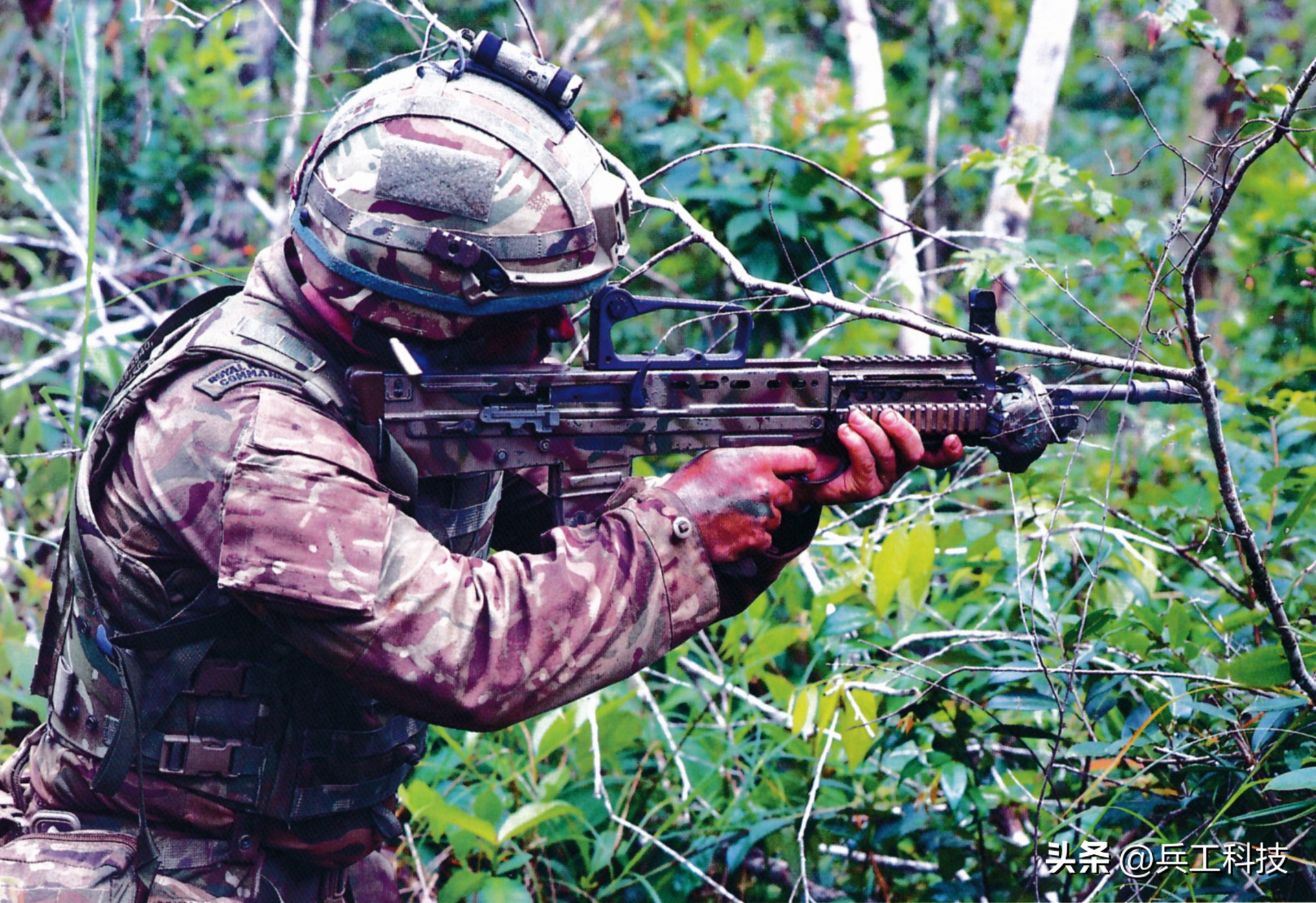 英国sa80a2突击步枪,英国的无托步枪