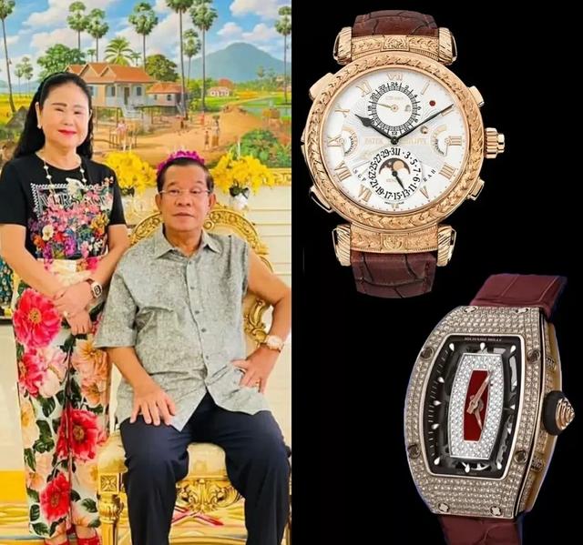 柬埔寨首相洪森的名表,柬埔寨首相洪森戴什么手表
