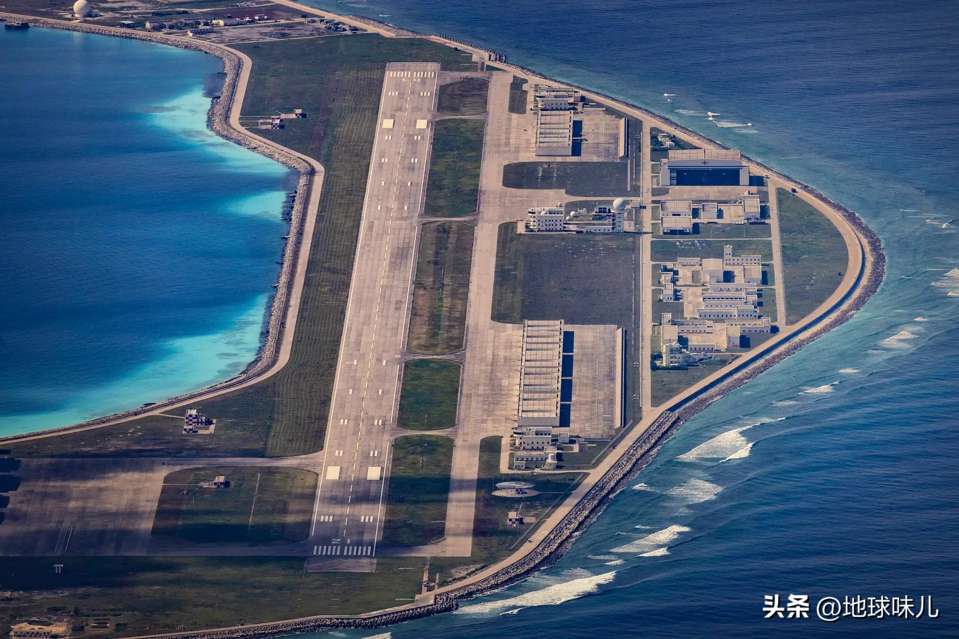 美济岛南海第一大岛发展潜力巨大,南沙群岛美济岛