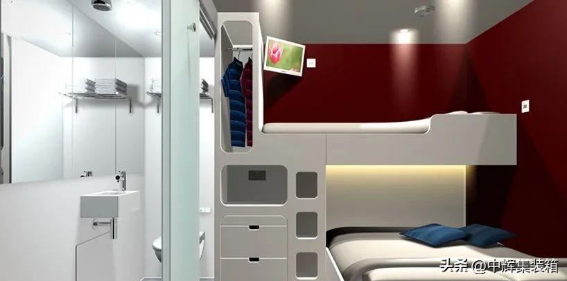 可移动式度假酒店集装箱,集装箱酒店住宿长什么样