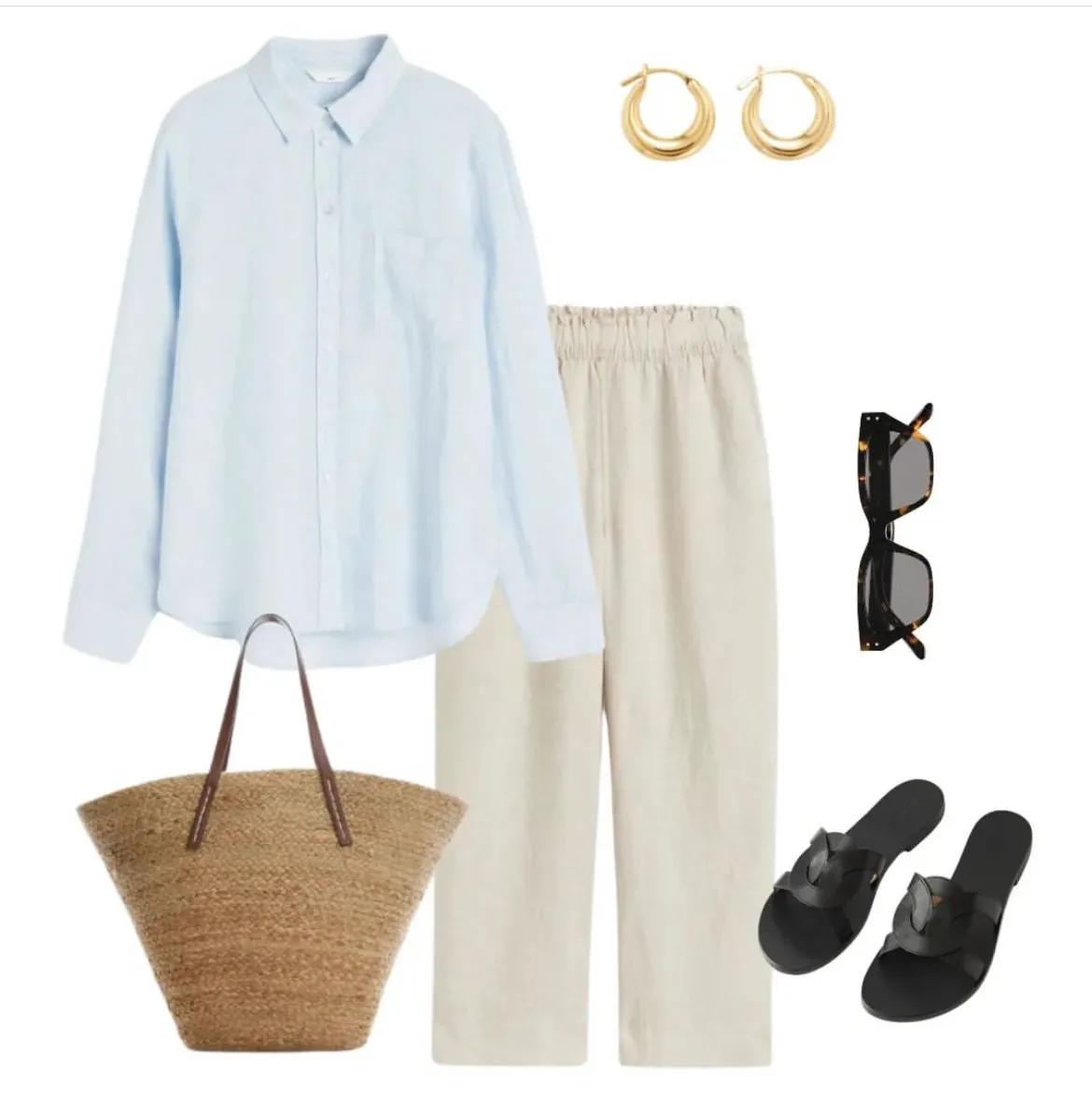 极简衣橱15天穿搭,夏季穿衣不纠结套装解决穿搭烦恼