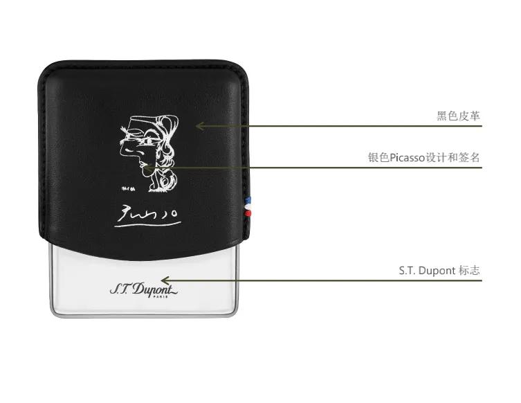 都彭毕加索黑漆面朗声打火机,都彭毕加索纯铜朗声打火机蓝金