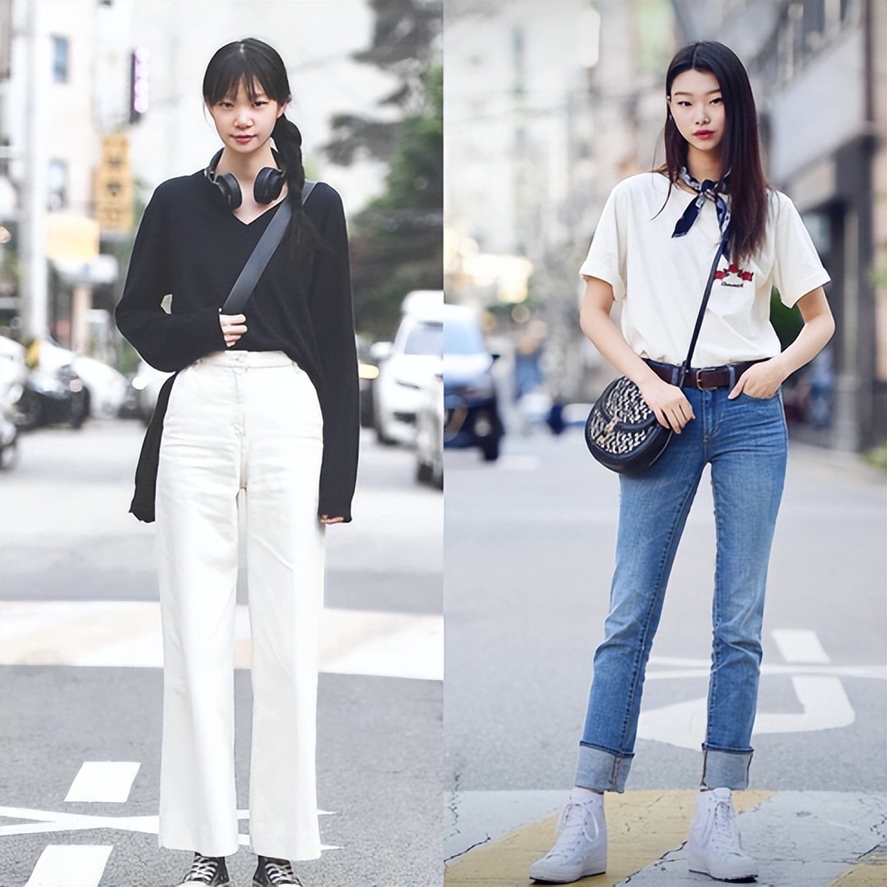 韩国超级好看的小姐姐换装视频,韩国超会穿的小姐姐