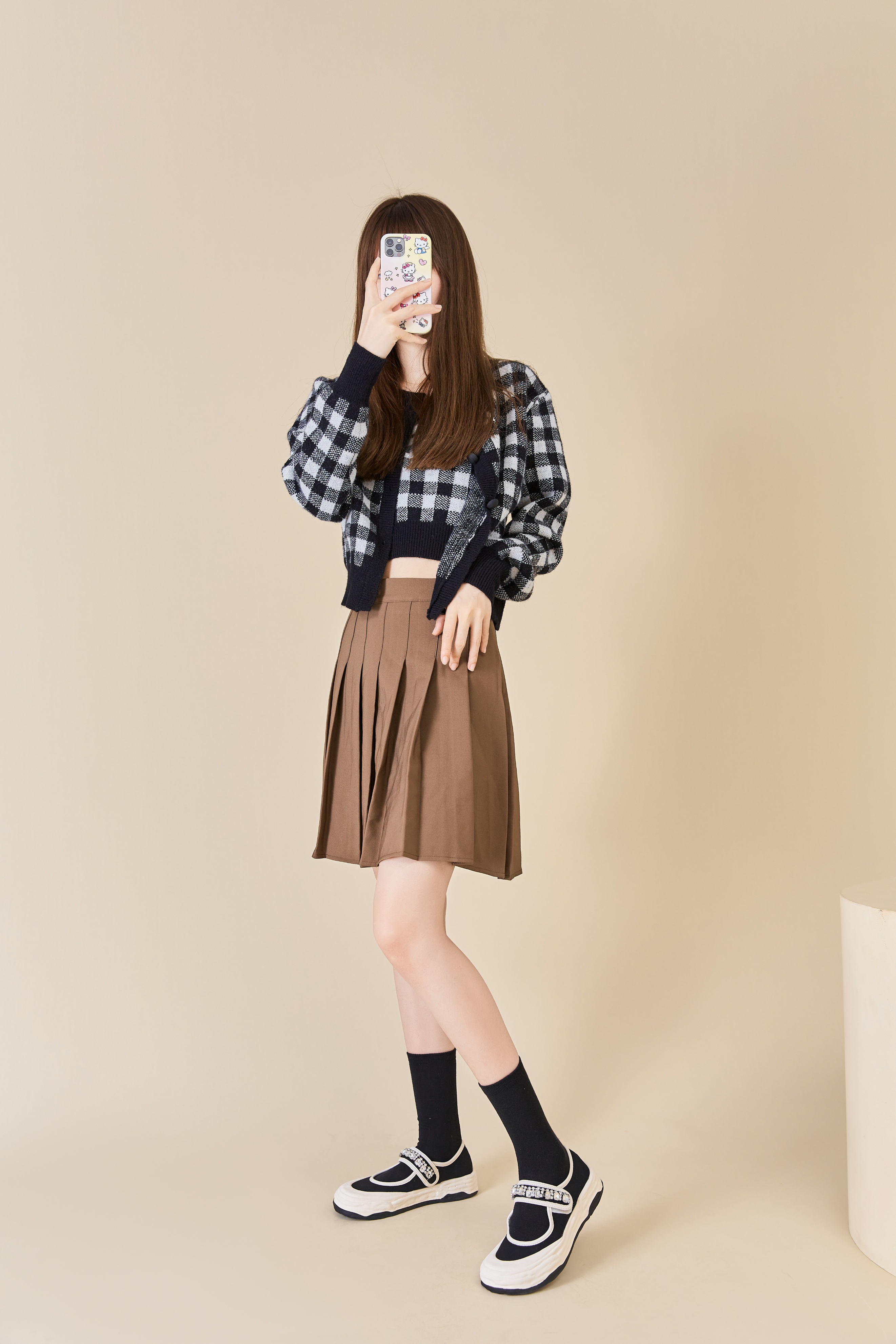 早秋想要穿出魅力和高颜值，水钻魔术贴玛丽珍一招拿下