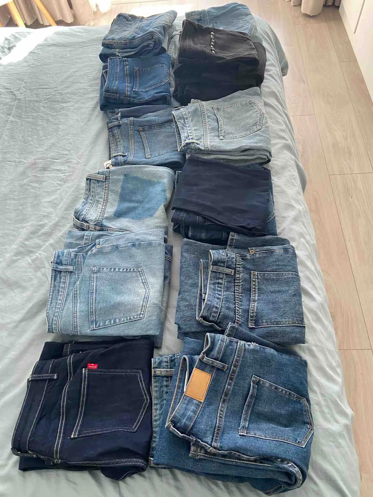 女人有多少牛仔裤,一个女人要有几条牛仔裤