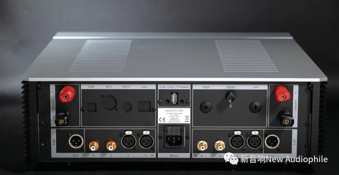 极简主义的极致设计,瑞士登峰330功放