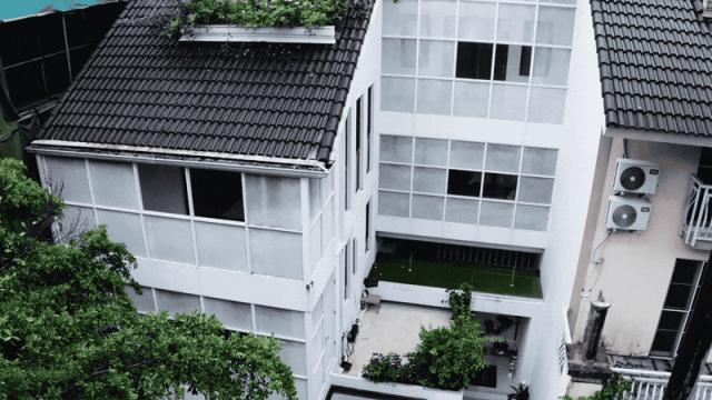 深圳一家六口给别墅装上大蚊帐,深圳一家六口别墅