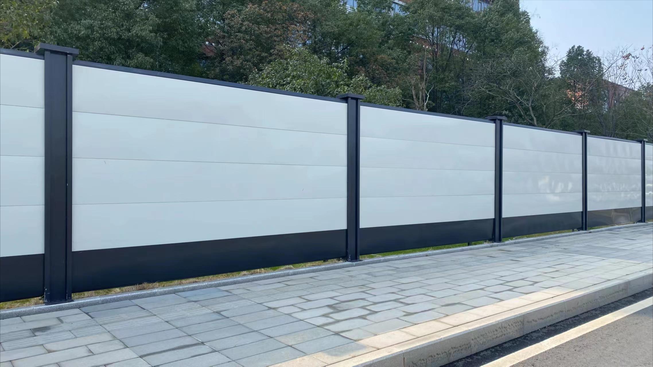 常州建筑工地围挡厂,建筑工地旧铁皮围挡