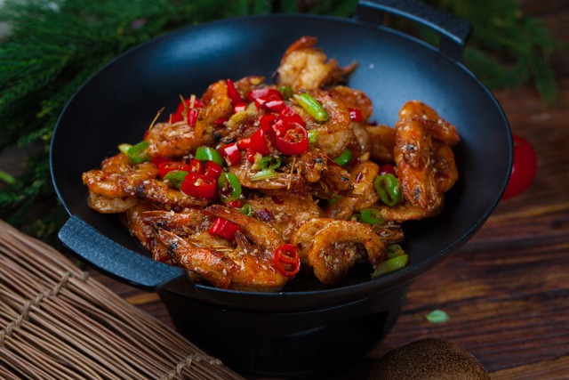 大虾简单又好吃的做法鲜香入味,这样做的大虾又香又辣超级好吃