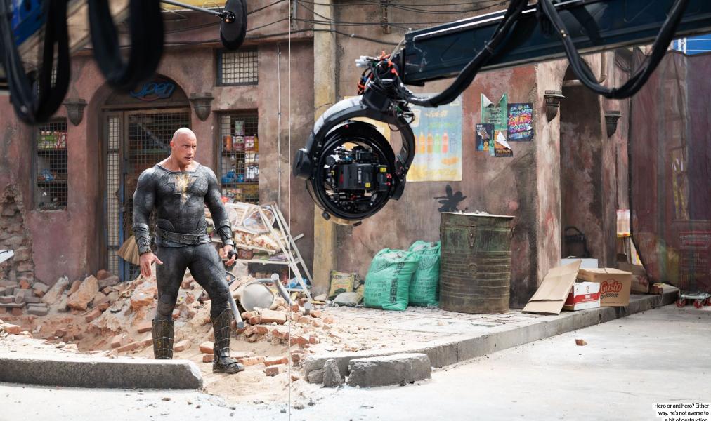 巨石强森和漫威什么渊源,黑亚当巨石强森漫威