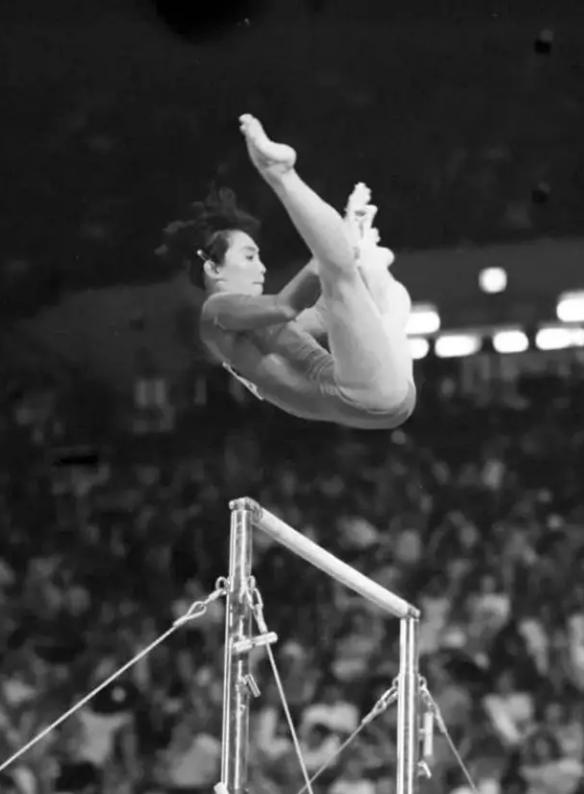 体操名将马艳红震惊世界,中国体操马艳红