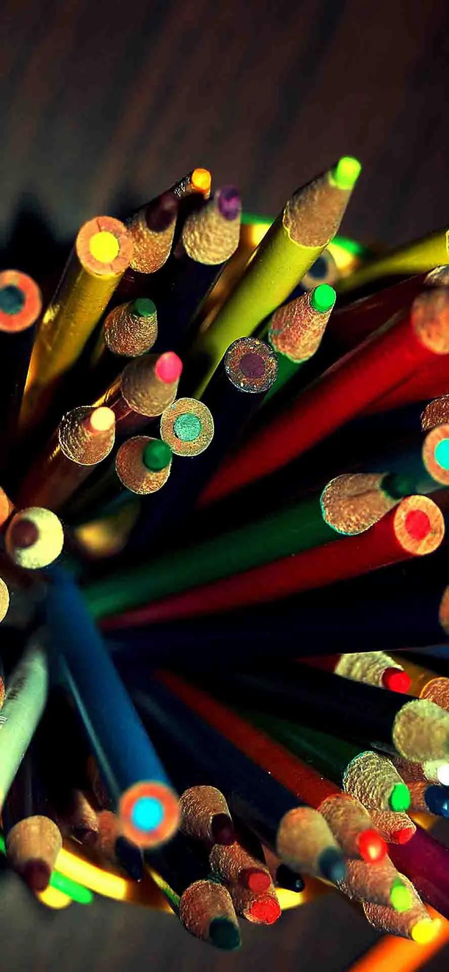 壁纸上的铅笔痕迹怎么清除,手机壁纸彩铅画