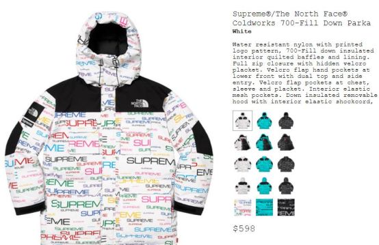 supreme时尚单品,supreme服装系列