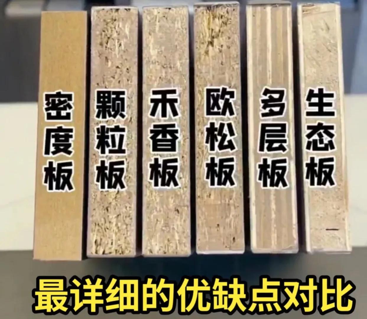 首套房装修，你必须要知道的这7种板材的优缺点以及使用场景