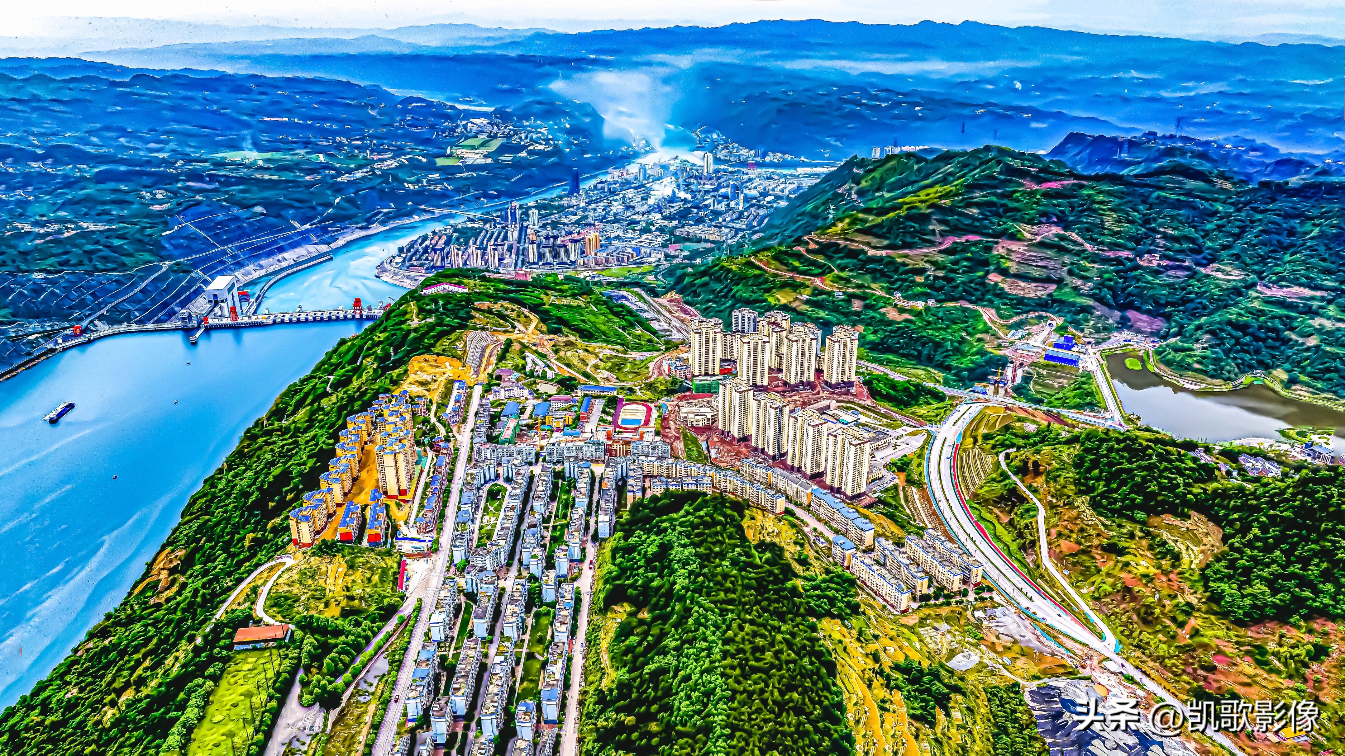 西藏布达拉宫大峡谷,西部长青的布达拉宫