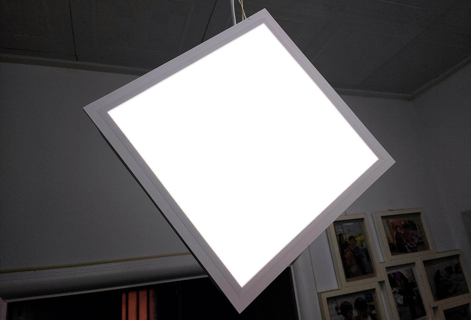 led灯创意diy简单图,智睿吸顶灯安装