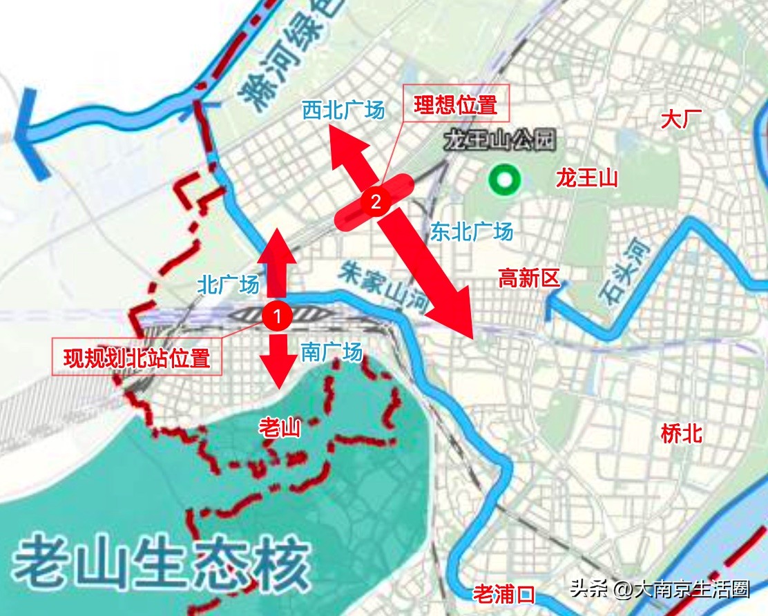 新建南京北站效果图,南京北站最新规划图