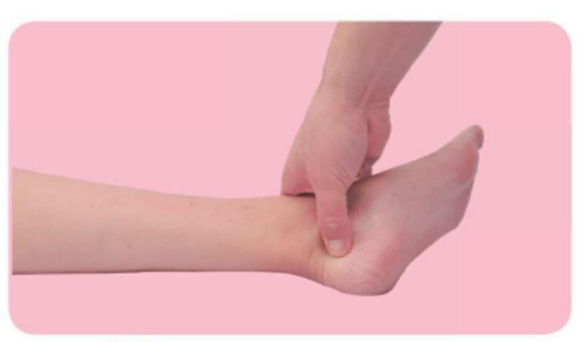 按摩水泉穴治足跟痛,艾灸水泉穴治足跟痛