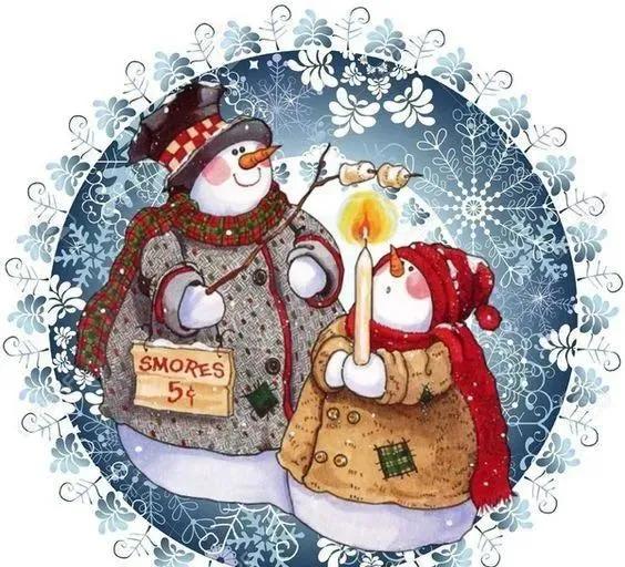 可爱的雪人歌曲完整版,可爱的雪人简笔画