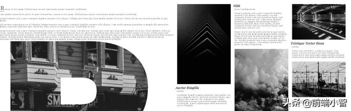 目前流行的网页布局,设计网站常用的布局