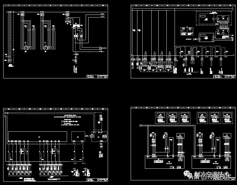 空调水机氟机技术资料，点检代码、视频教学，设计软件、图纸案例