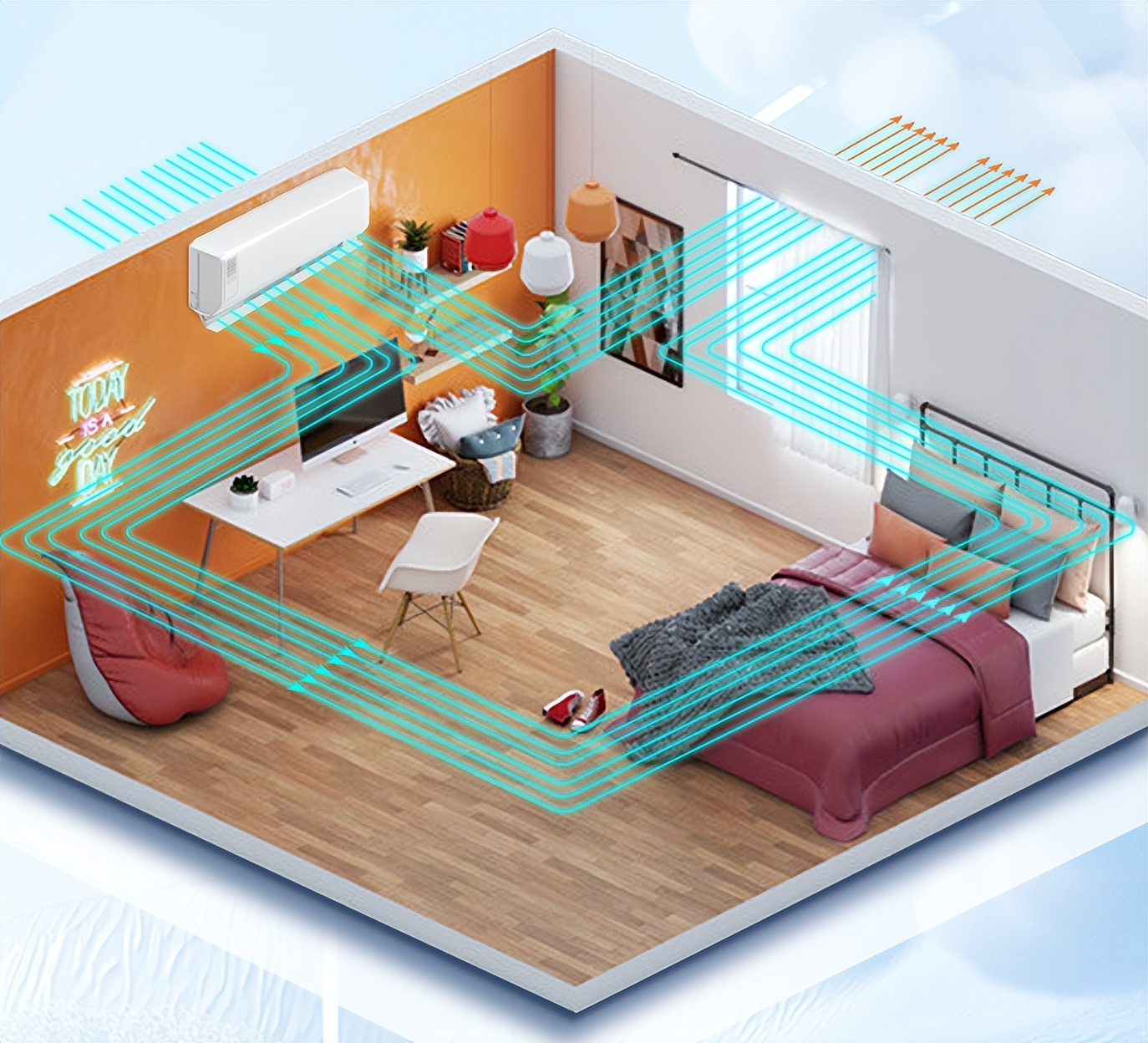 有哪些性价比高的家电推荐,评测康佳快速冷暖空调