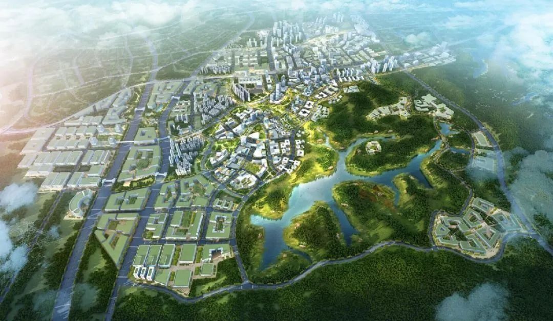 华为九龙山数字城项目,九龙山片区规划华为