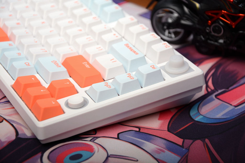 你见过带摇杆的键盘么，HELLOGANSSHS75T三模机械键盘开箱