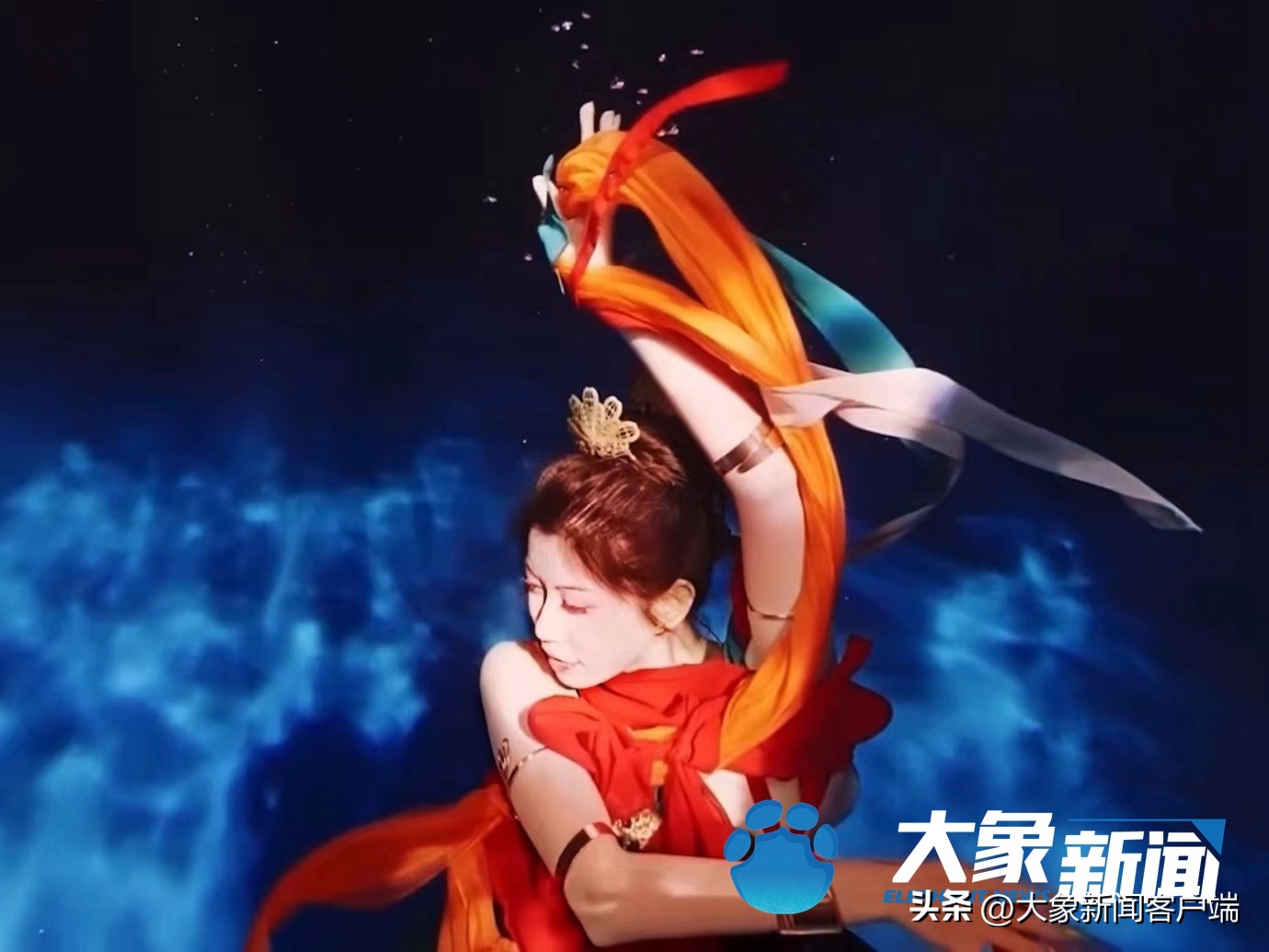 何灏浩在美人鱼中饰演谁,何灏浩的水下舞蹈