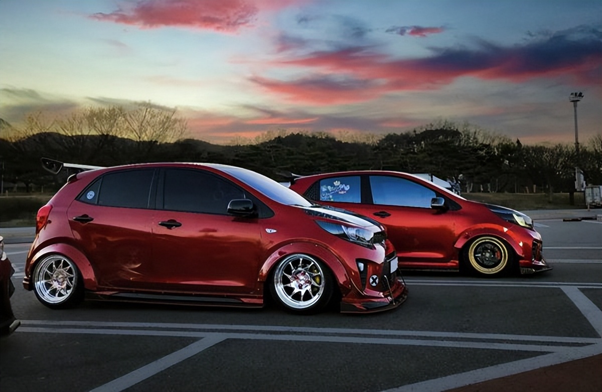 起亚凯酷改装绞牙避震,起亚picanto宽体