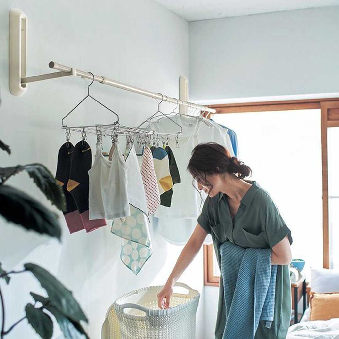 室内干衣晾衣神器,日本阳台晾衣服神器