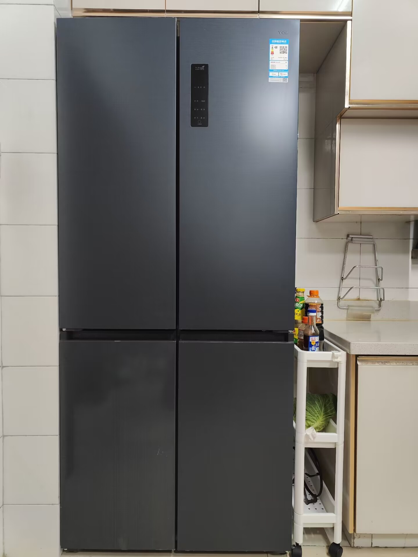 TCLT9薄嵌系列冰箱,tcl超薄零嵌冰箱t9