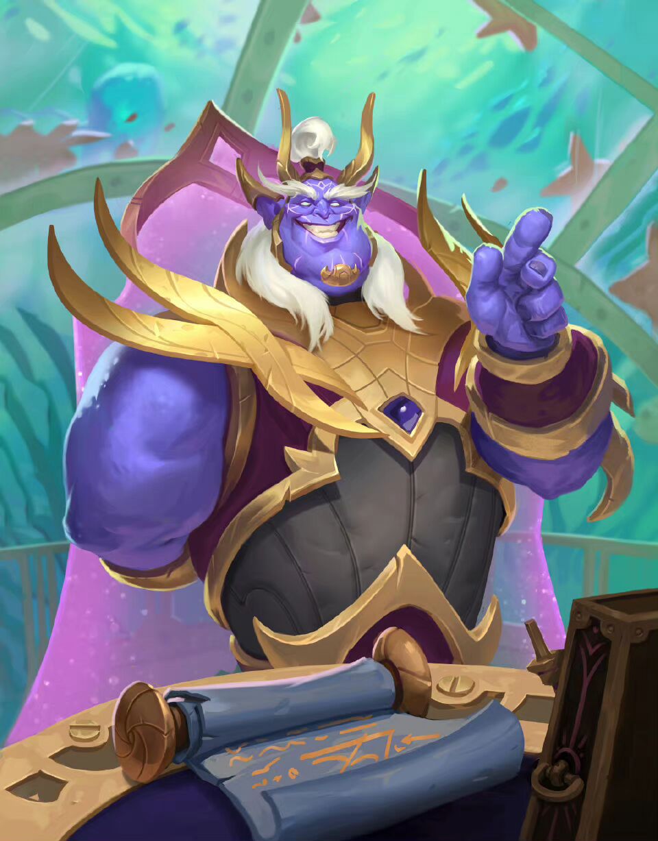 炉石传说原画神兽,炉石传说巨型原画