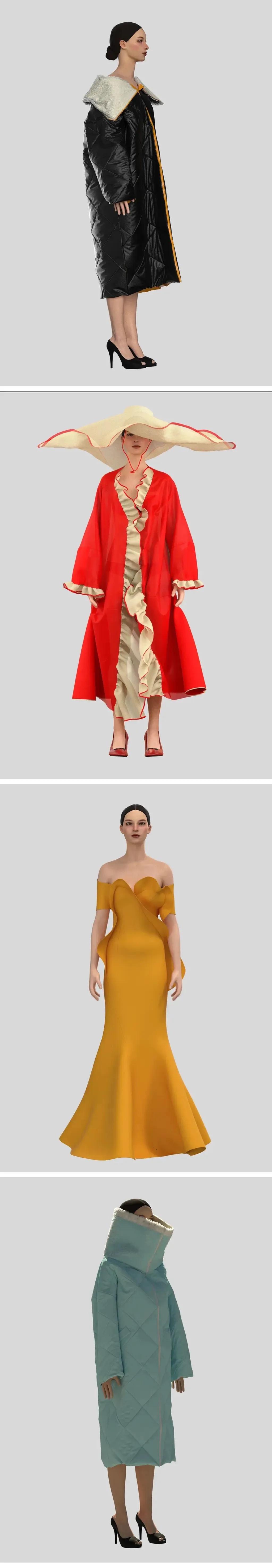 3d服装设计与智能制版,2d转3d建模时有多段线