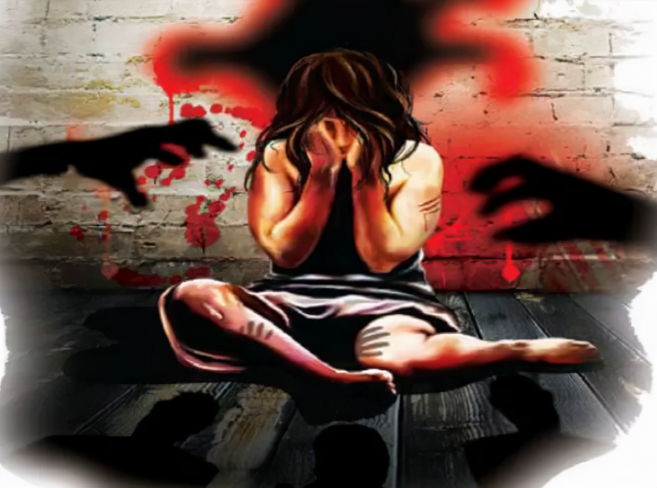 缅甸一未成年女孩和婶婶去邻居店里买零食，落单后遭到性侵