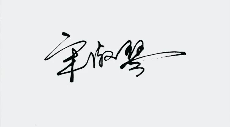 硬笔诗句作品签名,硬笔书法天地写法