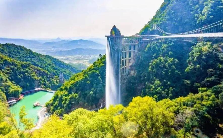 广东省韶关市云髻山风景区,云髻山海拔1500左右