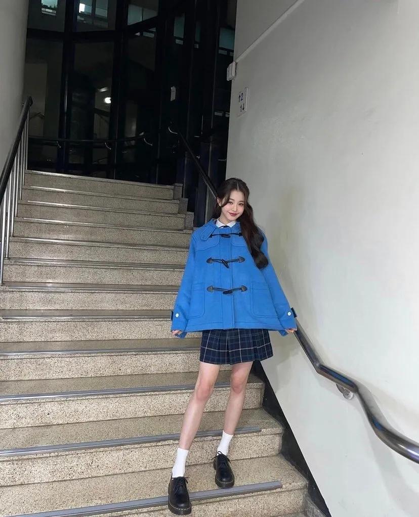 2020韩国流行穿搭大衣,韩系女装秋冬高级感大衣