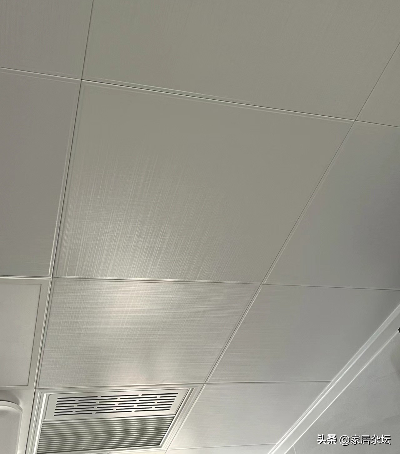 铝扣板吊顶不够整块,铝扣板吊顶不买浴霸可以吗