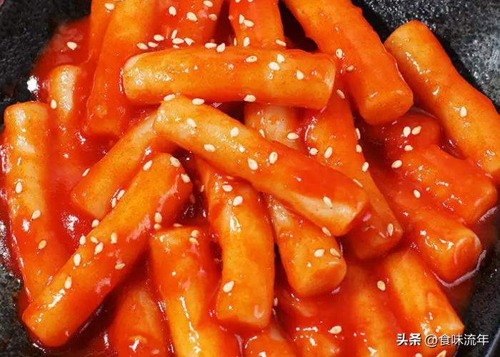 韩国酸辣泡菜,韩国下饭美食