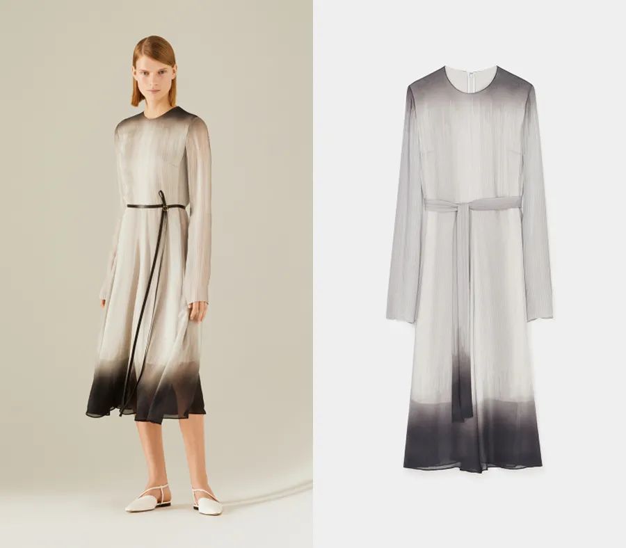 孟晚舟穿的白色连衣裙是什么品牌,孟晚舟同款连衣裙大码